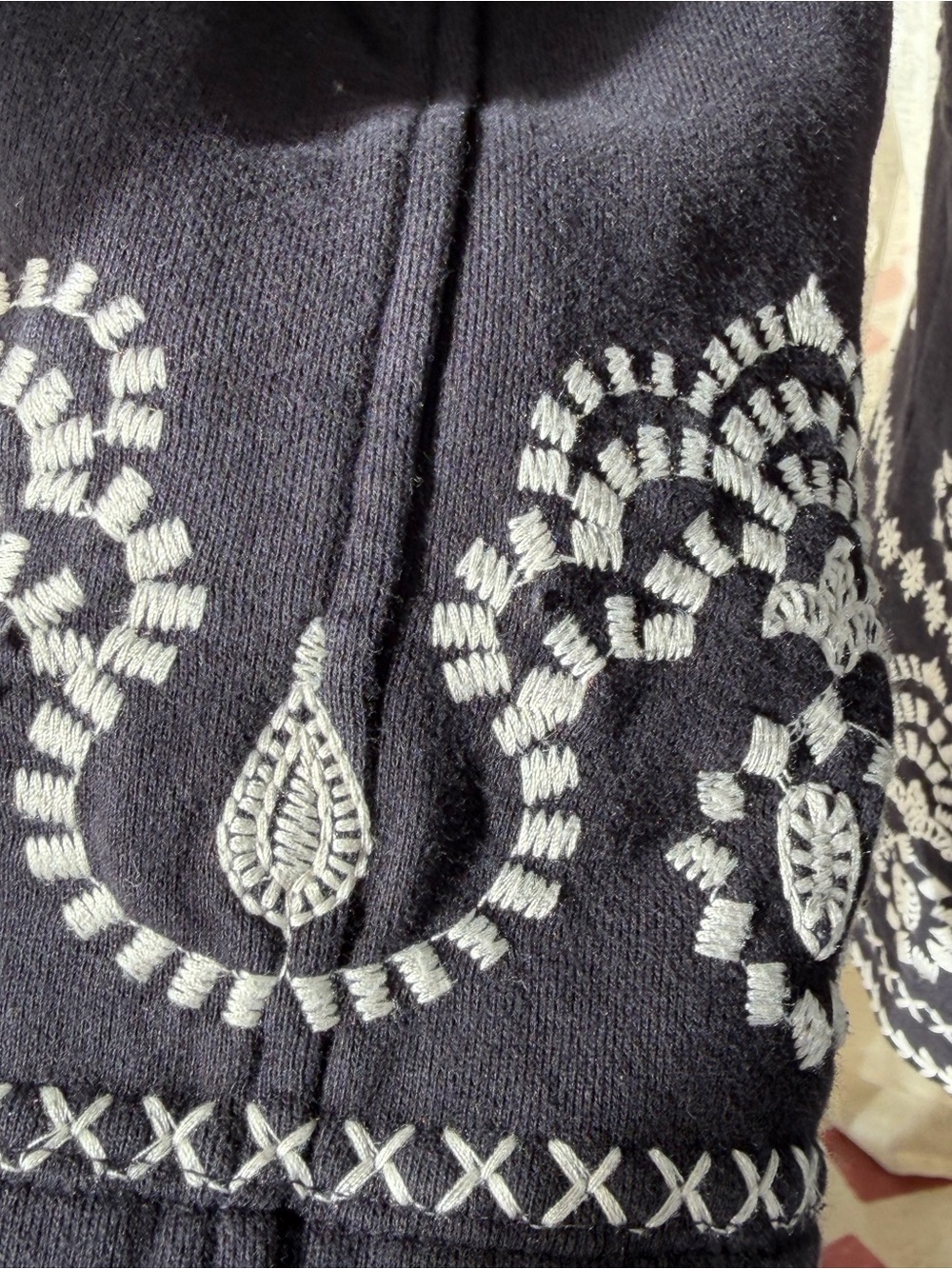 Johnny Was Embroidered Black Women's Coat XS - Picture 14 of 16